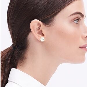 J. Crew Factory Pearl Stud Earrings